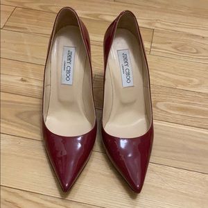 Jimmy Choo Abel 100M Patent Heels